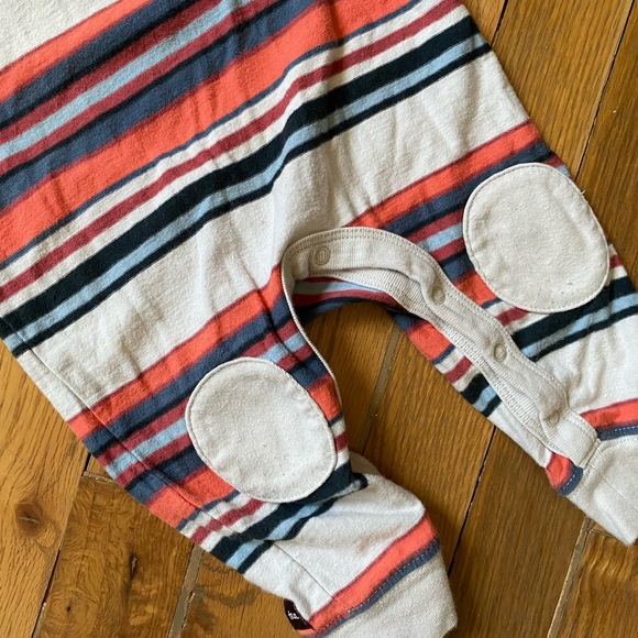Striped Tea Collection Romper - Picture 4 of 4